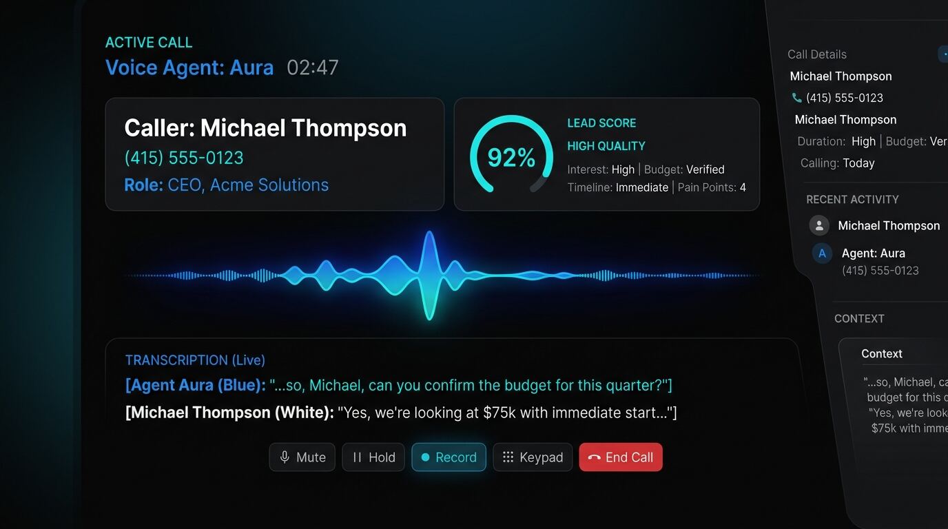Autonomous Voice Infrastructure